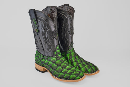 Conor - Swamp Green - Square Toe