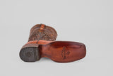 Rhodes HornBack - Brandy - Rodeo Toe