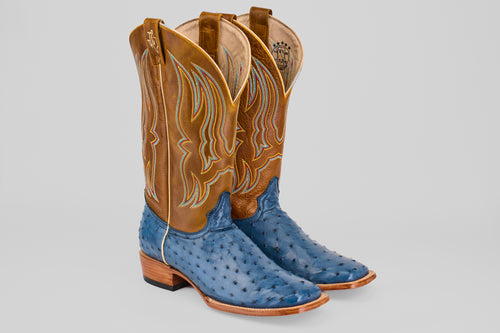 Ridge - Blue - Square Toe