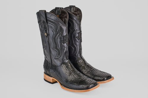 Tanner - Black - Square Toe