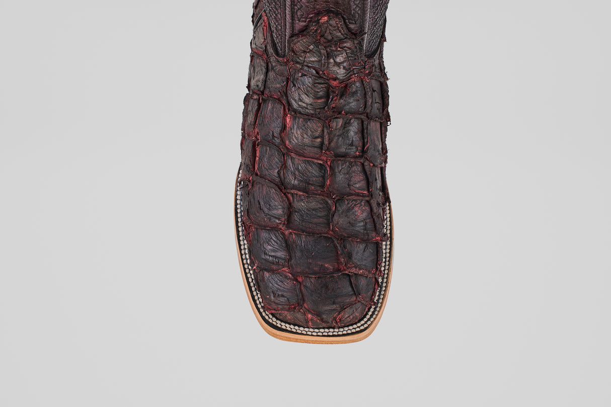 Conor - Matte Black Cherry - Square Toe