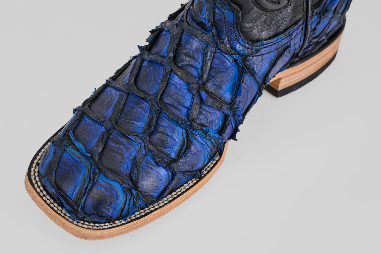Conor - Dark Blue - Square Toe
