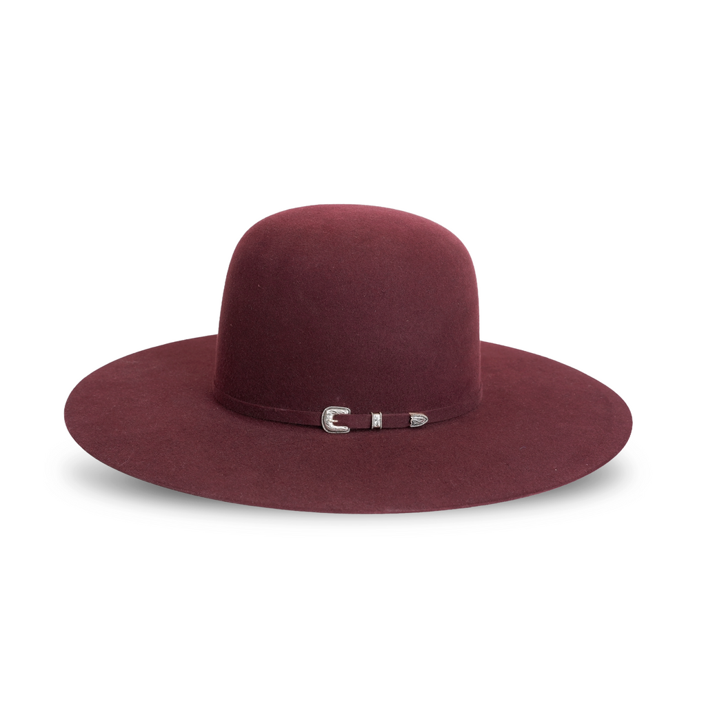 TC Hats - 10X Open Crown Hat - Wine (2026) - Gomez Western Wear