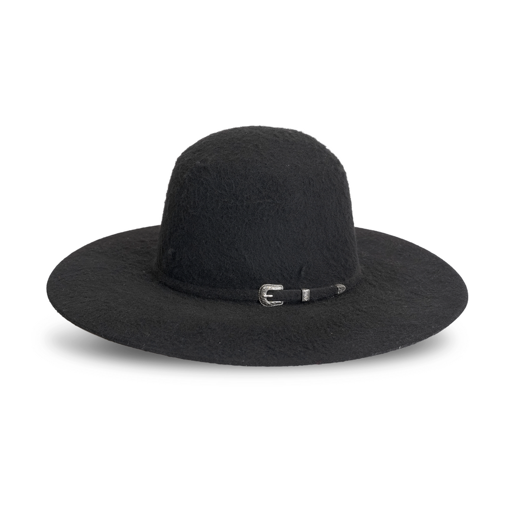TC Hats - 6X Open Crown Grizzly Hat - Black - Gomez Western Wear