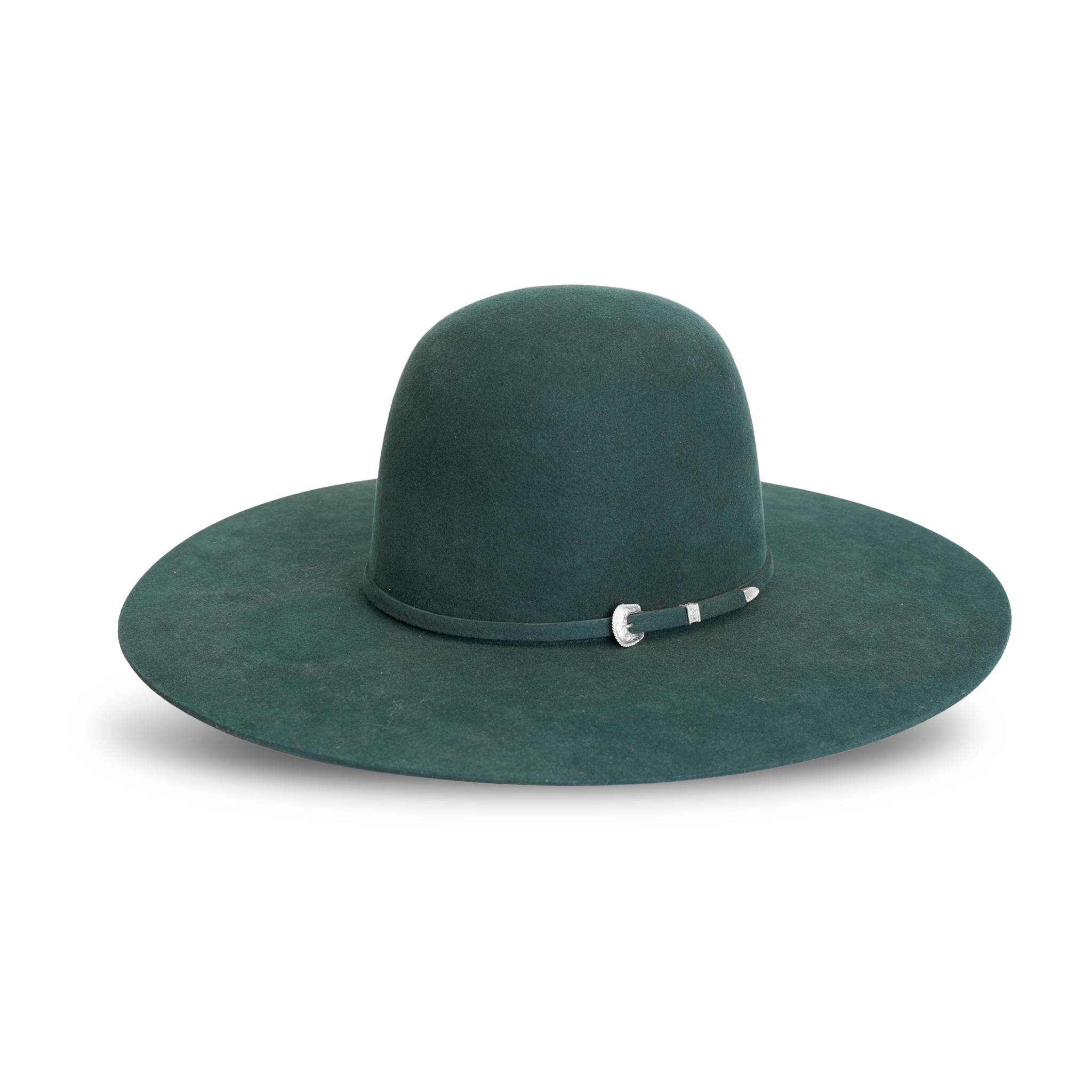 Tacchino - 6X Open Crown Hat - Deep Green - Gomez Western Wear