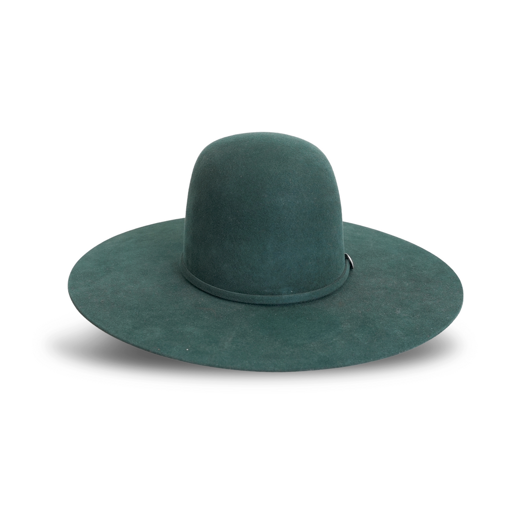 Tacchino - 6X Open Crown Hat - Deep Green - Gomez Western Wear