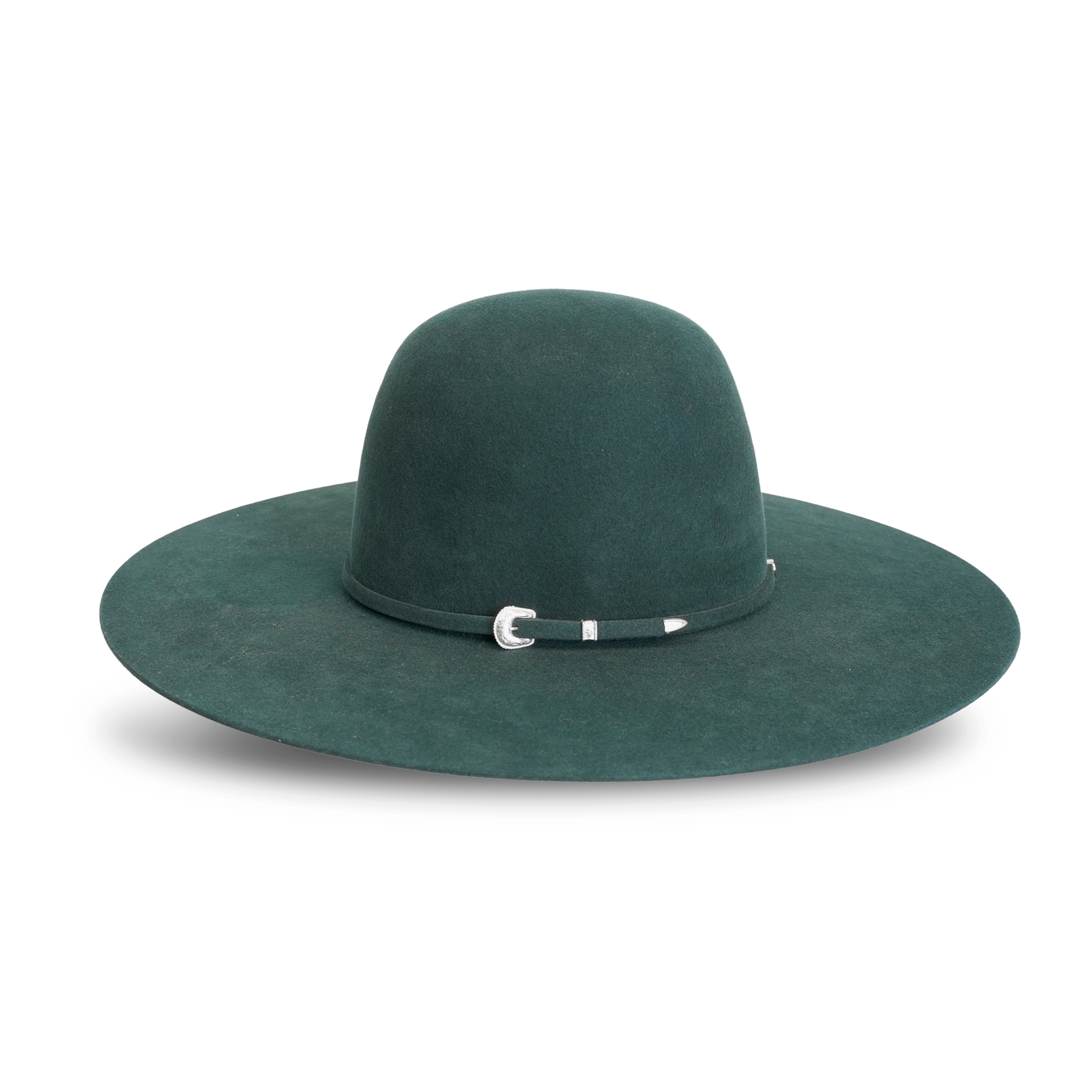 Tacchino - 6X Open Crown Hat - Deep Green - Gomez Western Wear