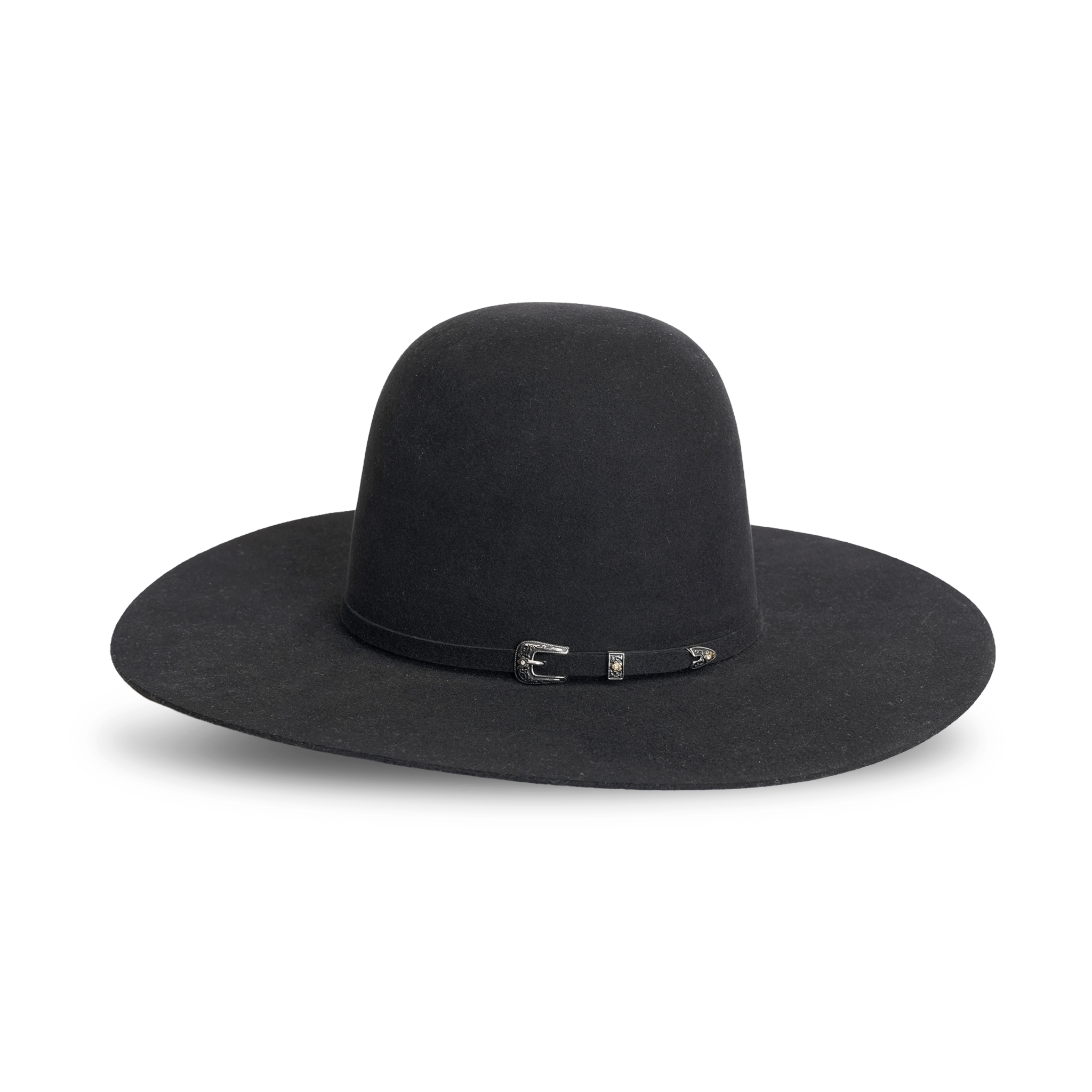 TC Hats - 20X Open Crown Hat - Black - Gomez Western Wear