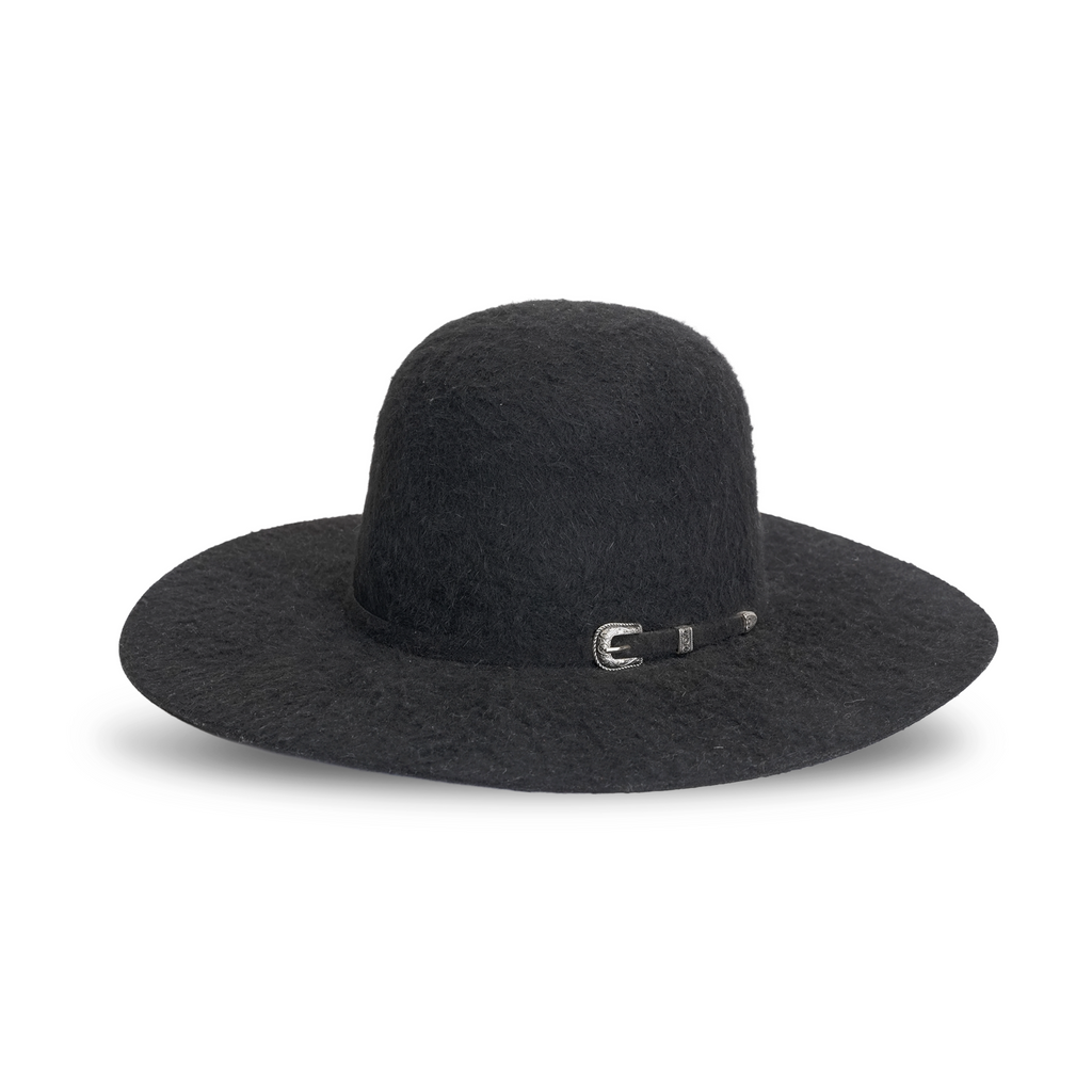 TC Hats - 25X Open Crown Grizzly Hat - Black - Gomez Western Wear