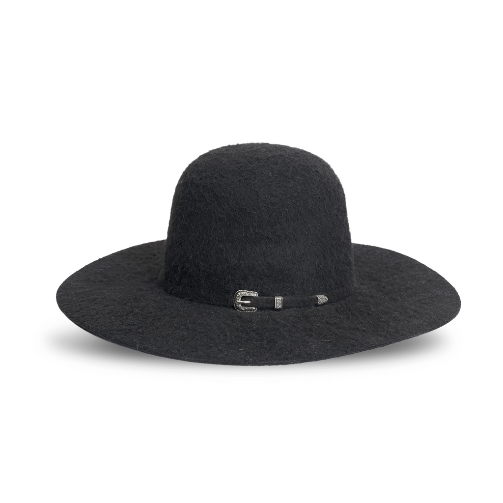 TC Hats - 25X Open Crown Grizzly Hat - Black - Gomez Western Wear