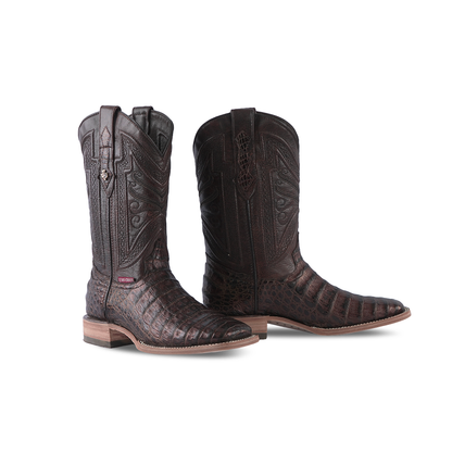 Texas Country Exotic Boot Caiman Belly Paris Square Toe CBP03