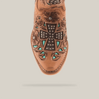 Alamo Studs Honey - Snip Toe - Kids Boots - Gomez Western Wear