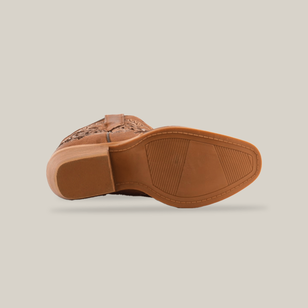 Alamo Studs Honey - Snip Toe - Kids Boots - Gomez Western Wear