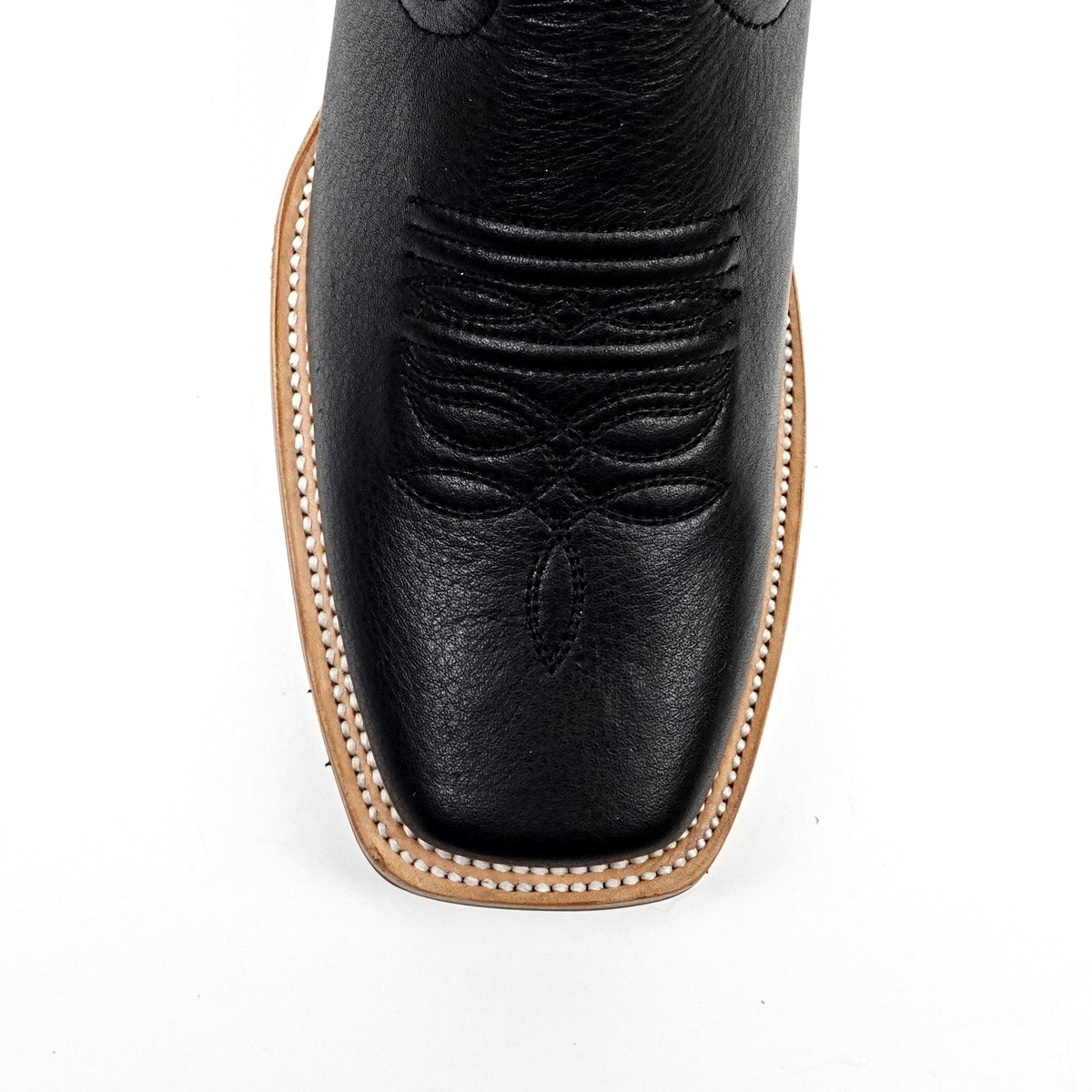 Barcelona Black Cowboy Boots - Slip-Resistant Sole - Rodeo Toe (E411) - Gomez Western Wear