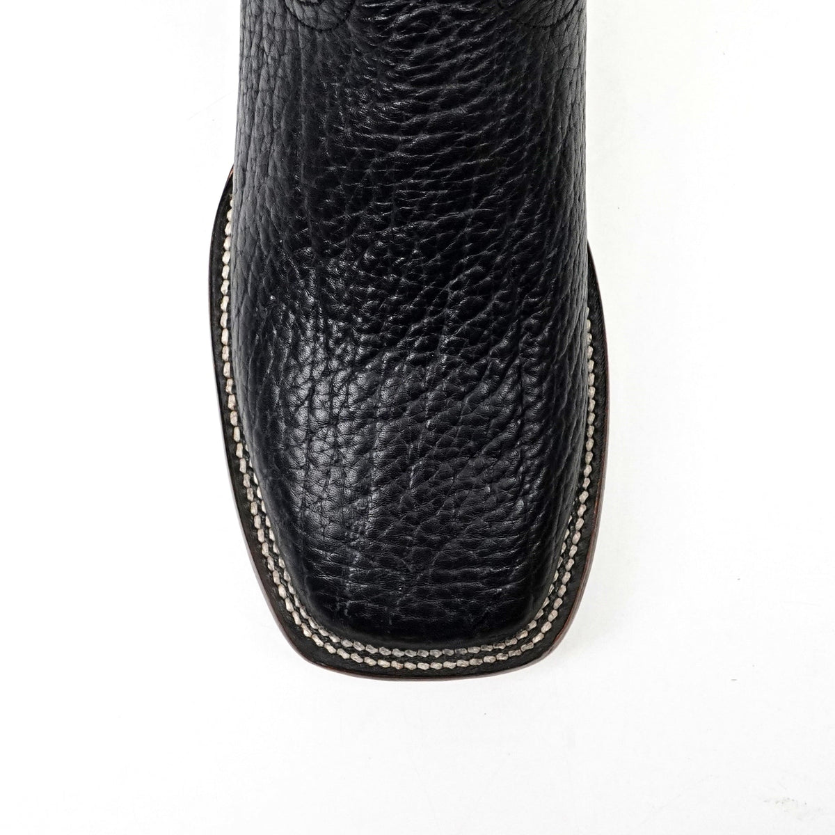 Black Bullhide Boots - Square Toe (E960) - Gomez Western Wear