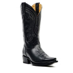 Boney Cowboy Boots - Black - Snip Toe (TS183) - Gomez Western Wear