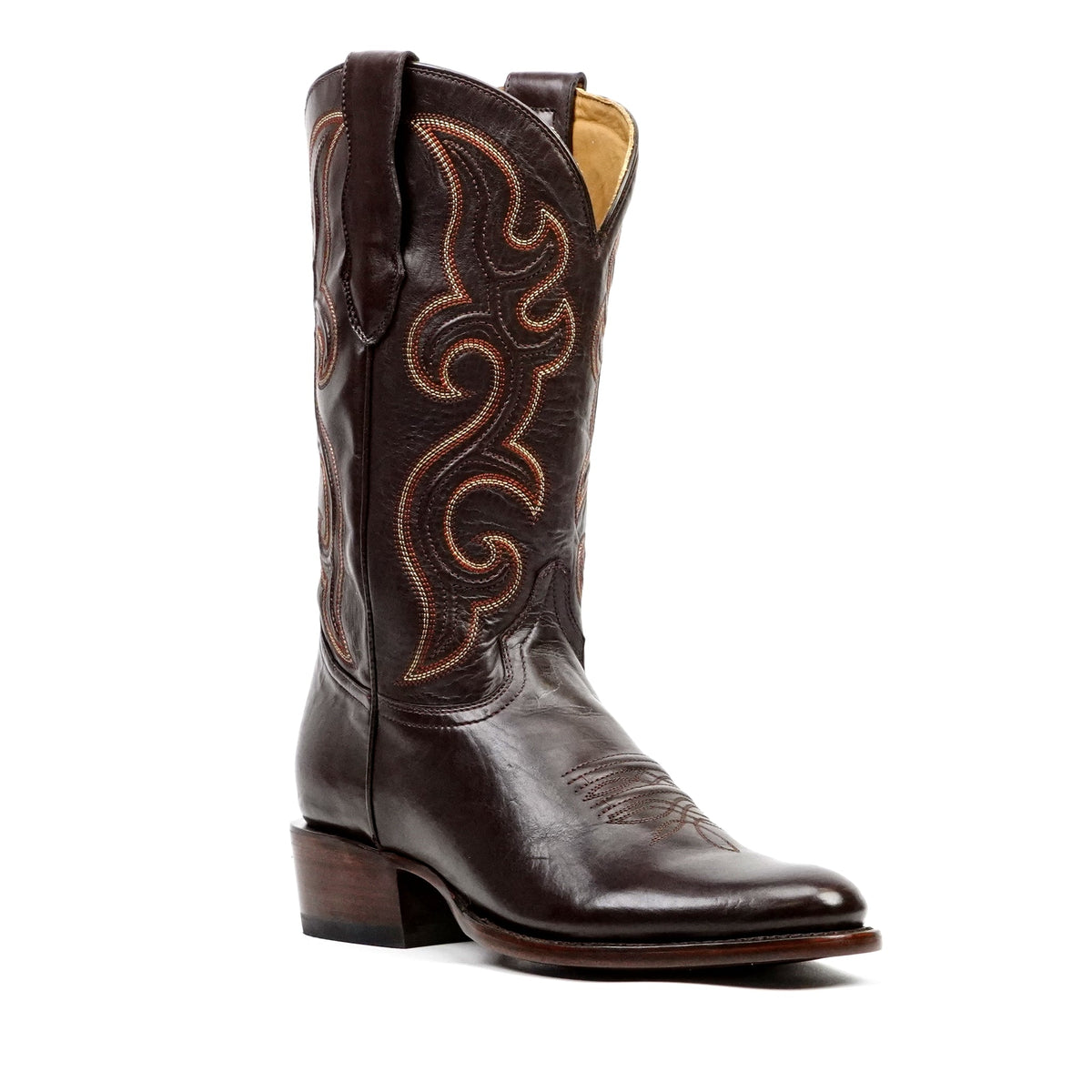 Boney Cowboy Boots - Clayton Chocolate - Roper Toe - Gomez Western Wear