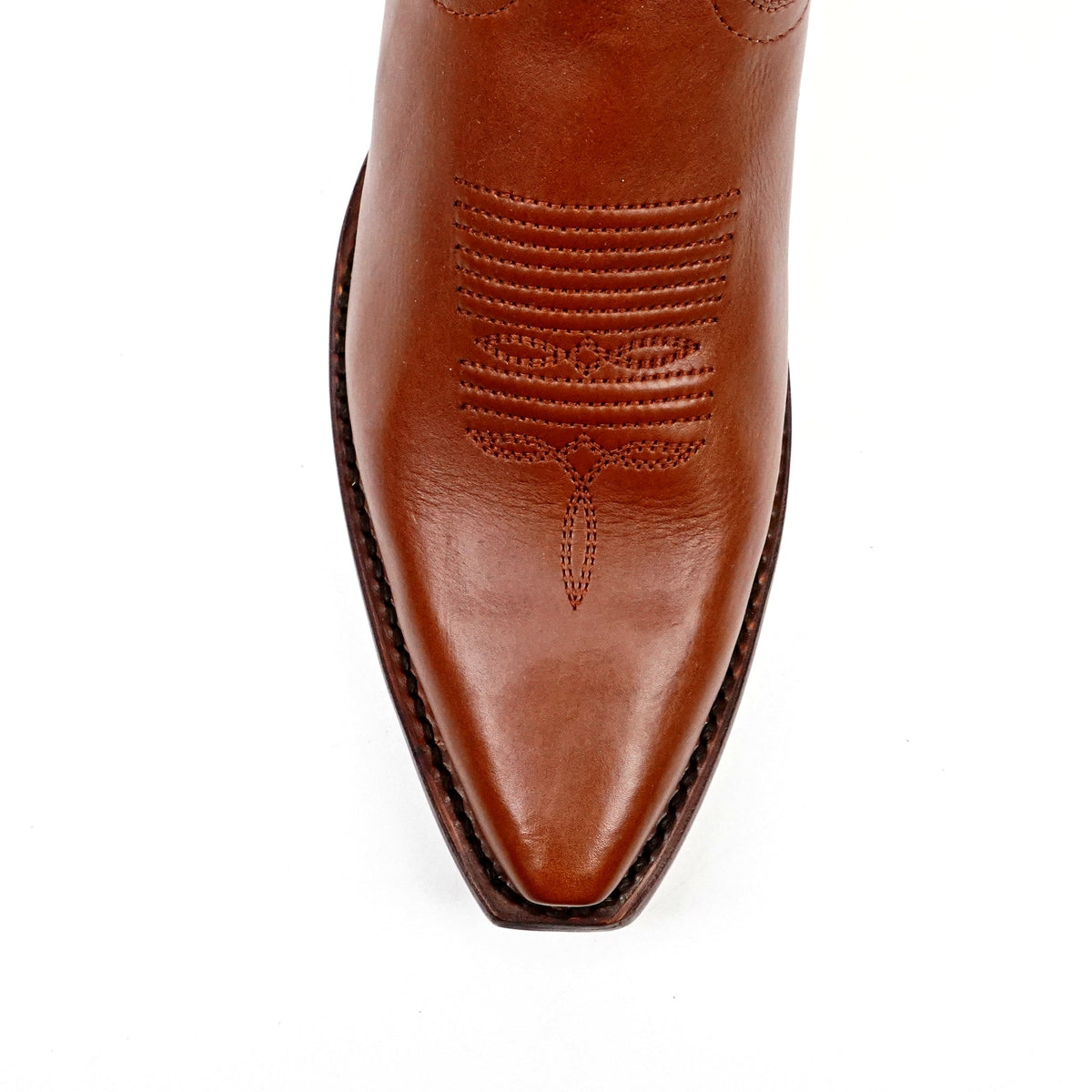 Boney Cowboy Boots - Cognac - Snip Toe (TS183) - Gomez Western Wear