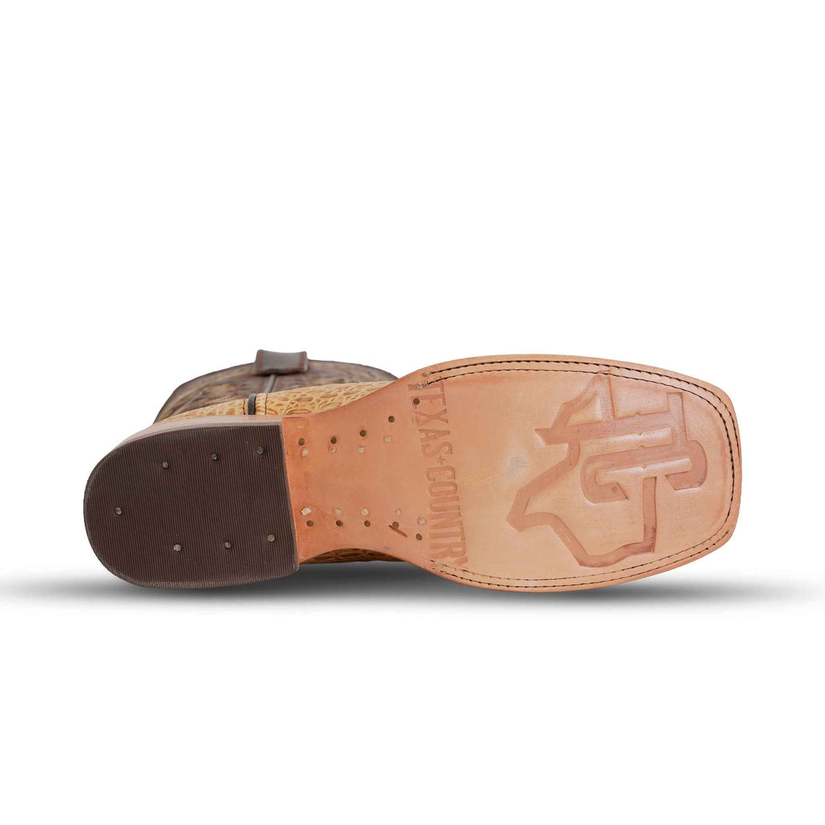 Caiman Belly Orix Boots - Embossed Leather - Square Toe (E423) - Gomez Western Wear