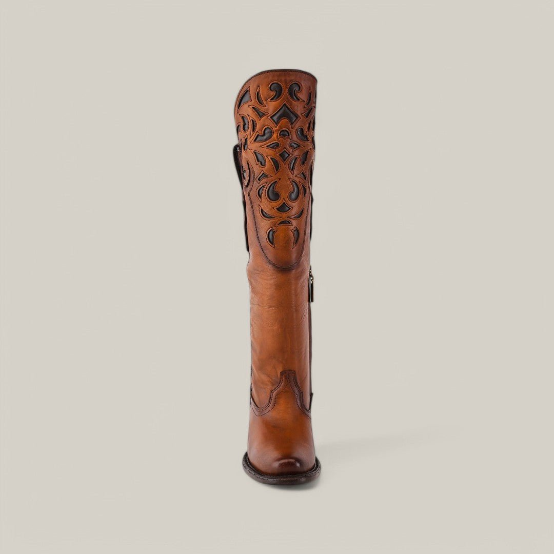 California Honey Tall Shaft Boots - Round Toe - Gomez Western Wear