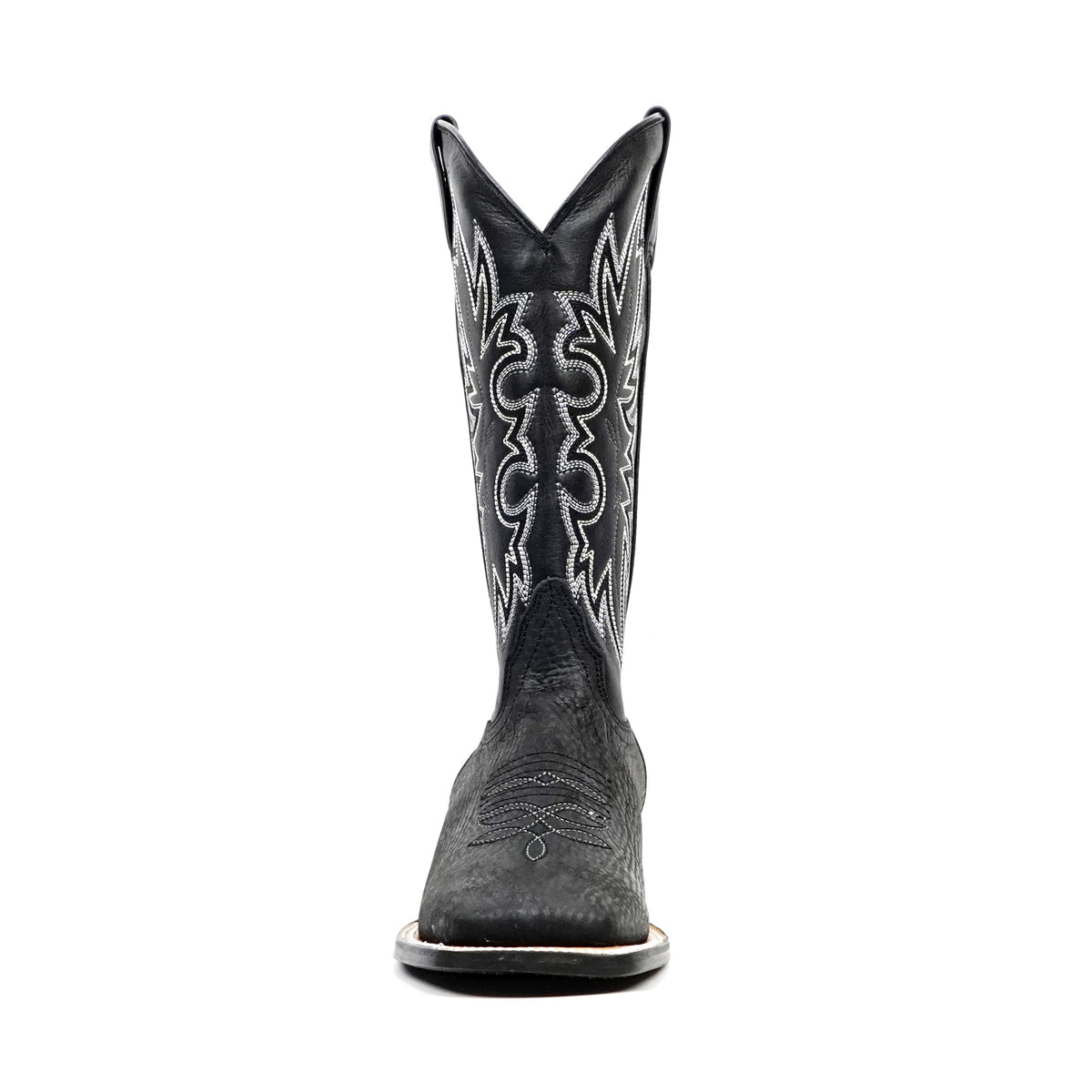 Cheyenne Black Cowboy Boots - Square Toe (E29) - Gomez Western Wear
