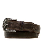 Cheyenne Choco Leather Belt - Gomez Western Wear