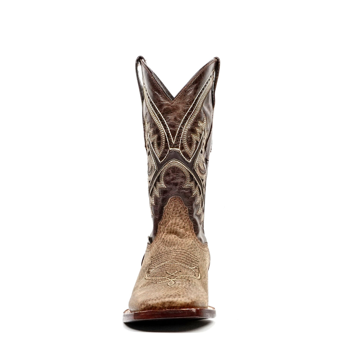 Cheyenne Chocolate Cowboy Boots - Square Toe (E29) - Gomez Western Wear
