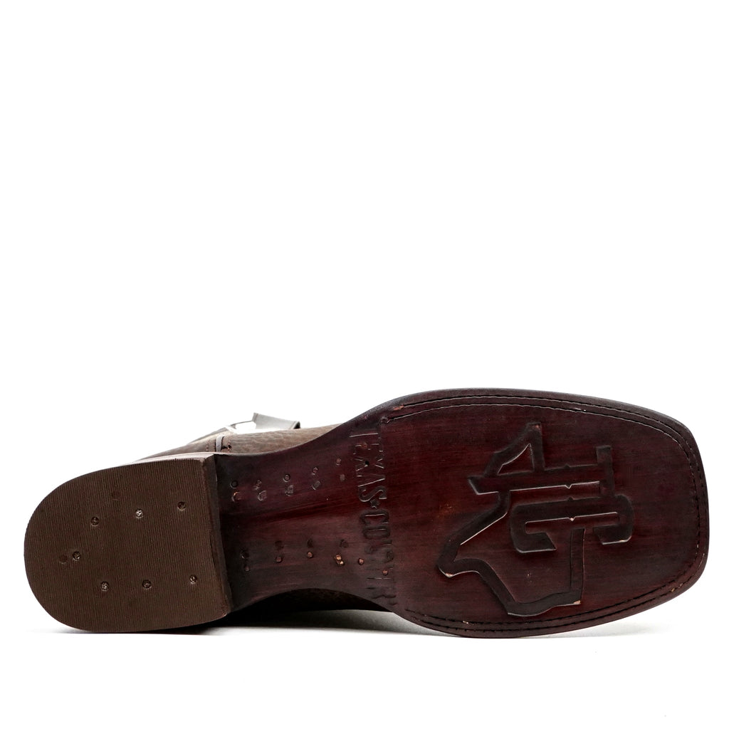 Cheyenne Chocolate Cowboy Boots - Square Toe (E29) - Gomez Western Wear