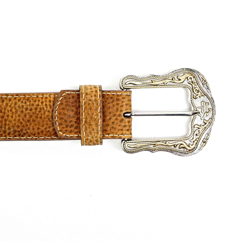 Cheyenne Honey Leather Belt (C-V4301) - Gomez Western Wear