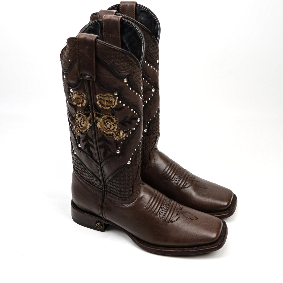 Cleyton Brown Short Shaft Boots - Square Toe (E847) - Gomez Western Wear
