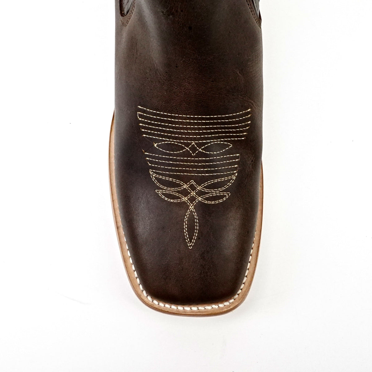 Cowboy Style Alamo Brown Ankle Boots - Square Toe (E1200) - Gomez Western Wear