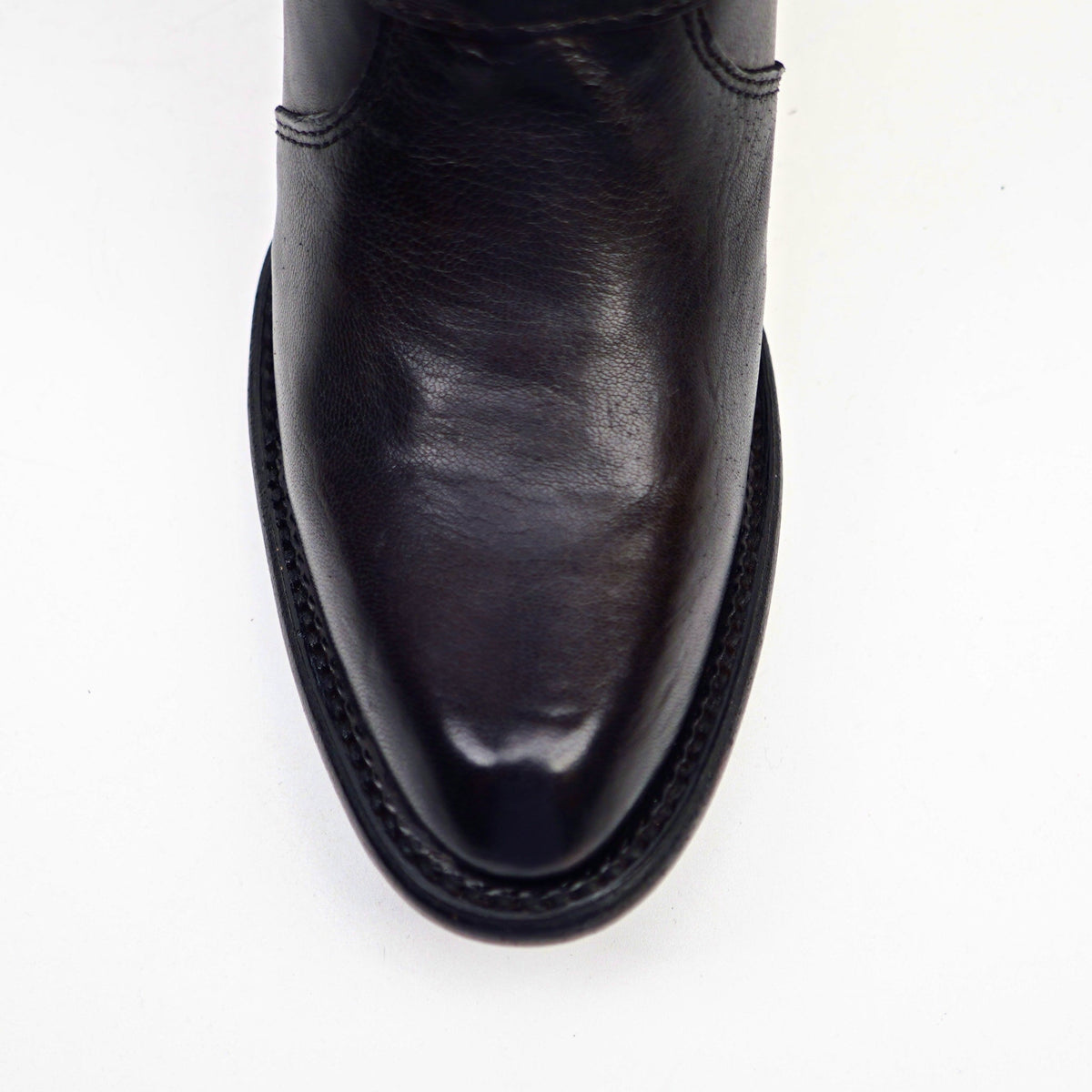 Denali Black Tall Shaft Boots - Round Toe - Gomez Western Wear