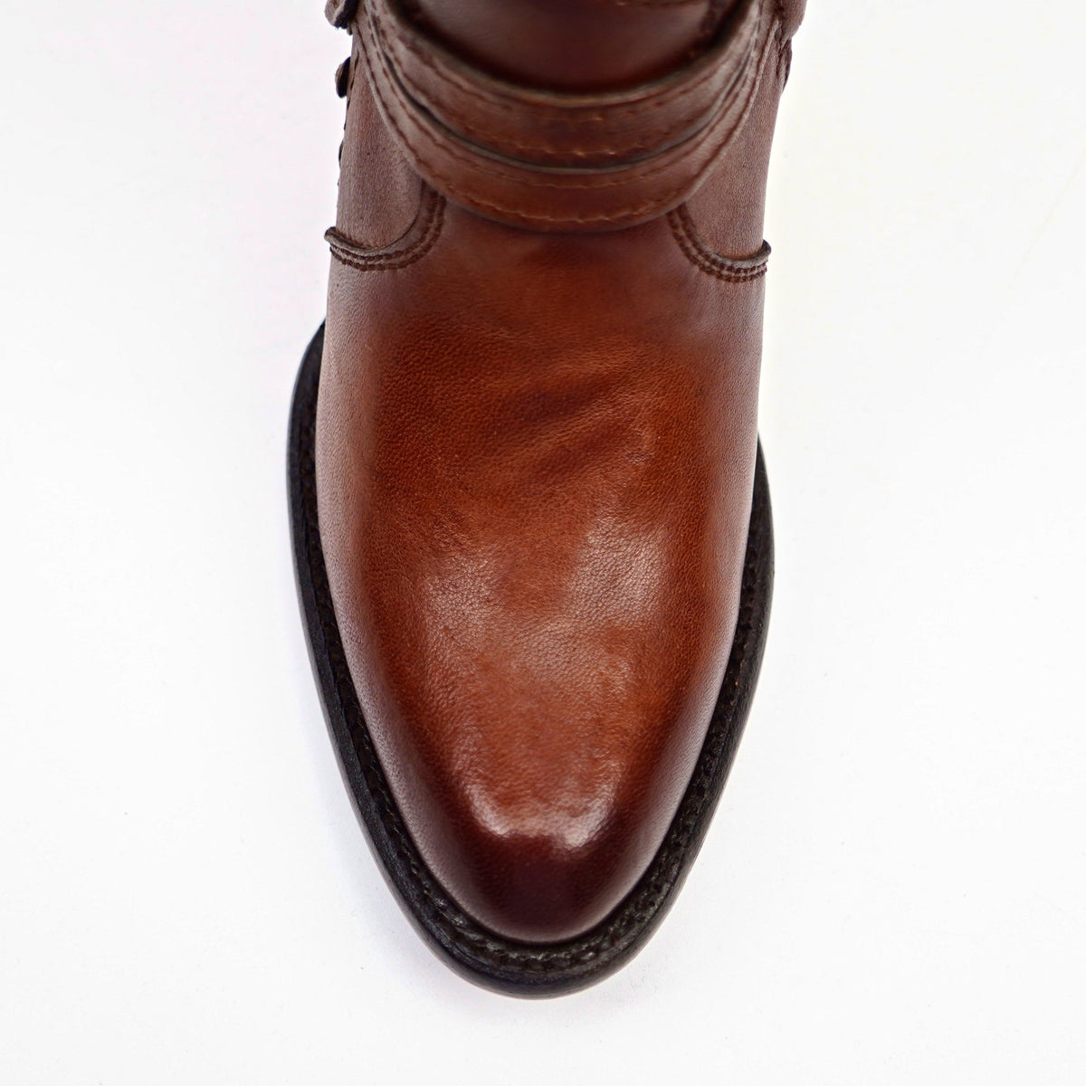 Denali Orange Tall Shaft Boots - Tall Shaft - Round Toe - Gomez Western Wear