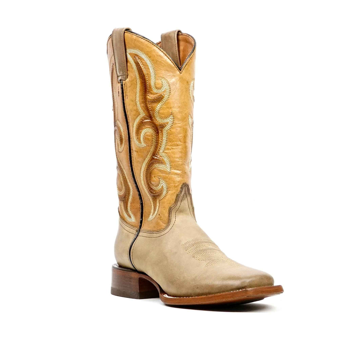 Fawn Cowboy Boots - Square Toe (E951) - Gomez Western Wear