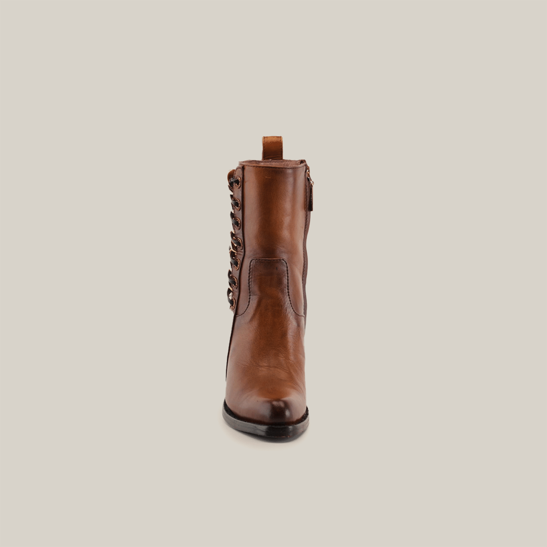 Francia Honey Booties - J Toe - Gomez Western Wear
