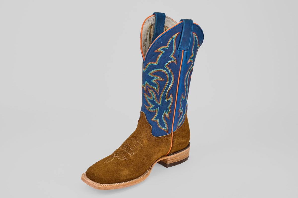 Gold Suede - Square Toe - Gomez Western Wear