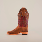 Grecas - Orix Crystals Short Shaft Boots - Narrow Square Toe (E387) - Gomez Western Wear