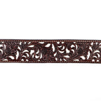Hand-Tooled Leather Belt (MOD10) - Gomez Western Wear
