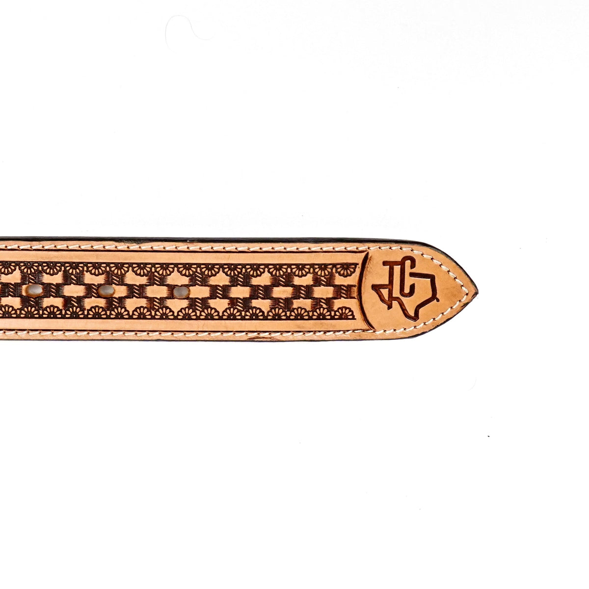 Hand-Tooled Leather Belt (MOD7) - Gomez Western Wear
