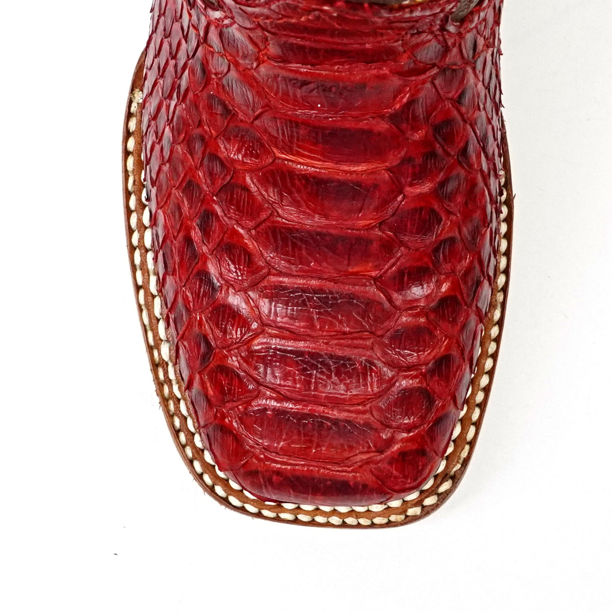 Kids Python Boots - Red - Square Toe - Gomez Western Wear