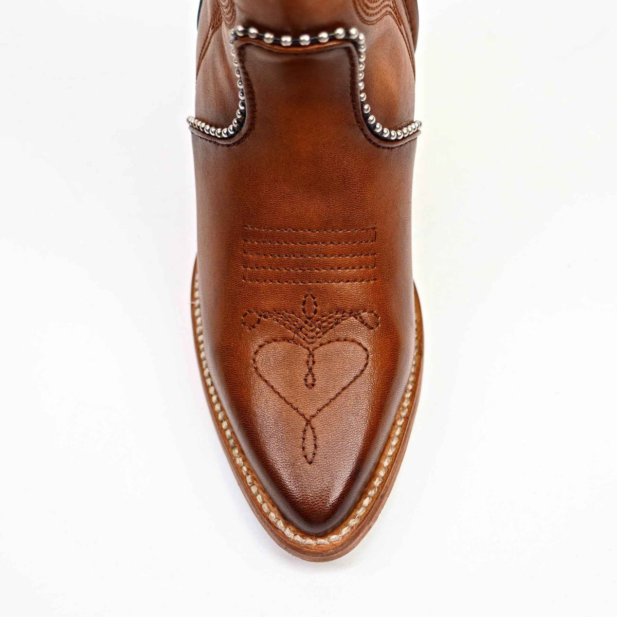 Linda Orange - Tall Shaft - J Toe - Gomez Western Wear