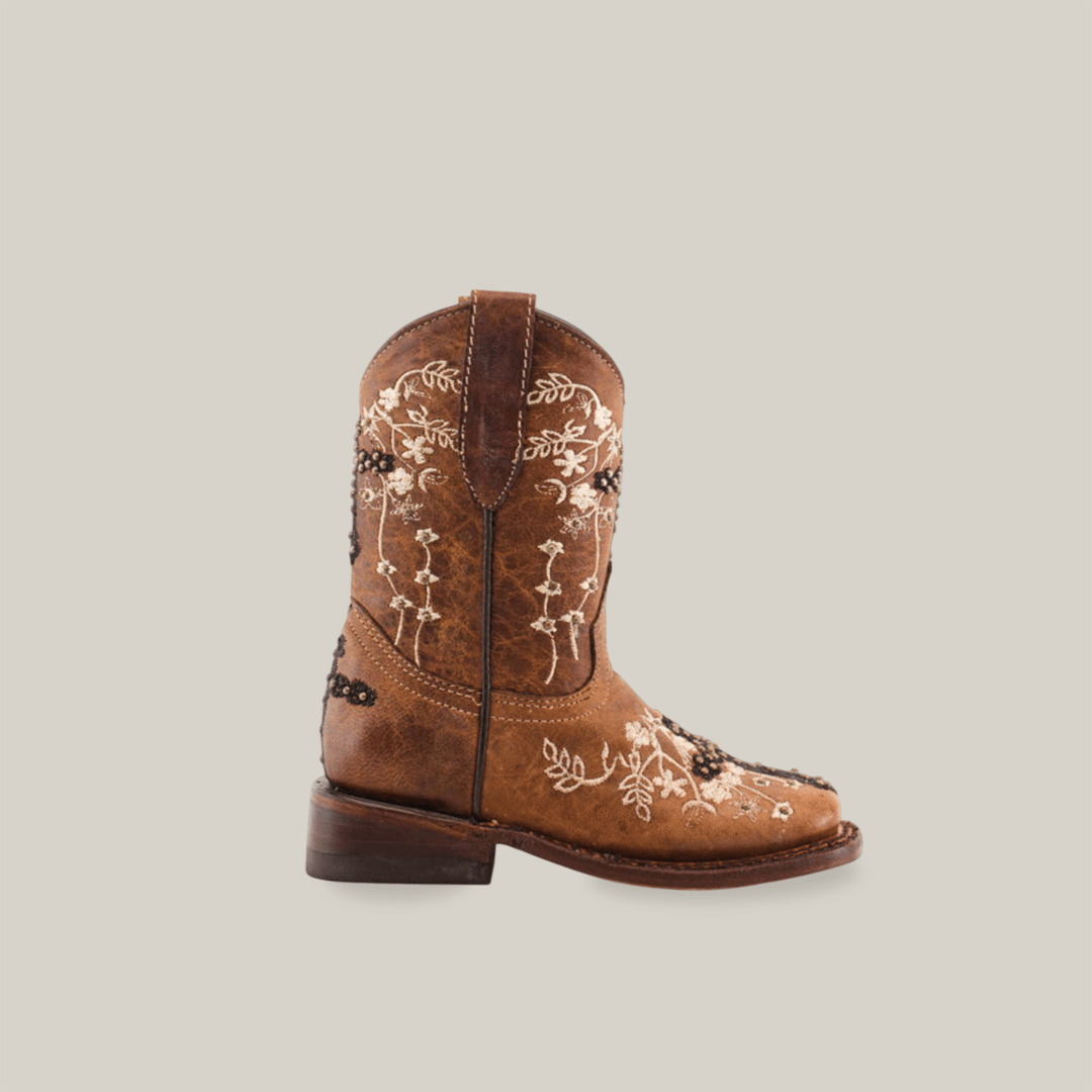Margacruz Studs Orix - Square Toe - Kids Boots - Gomez Western Wear