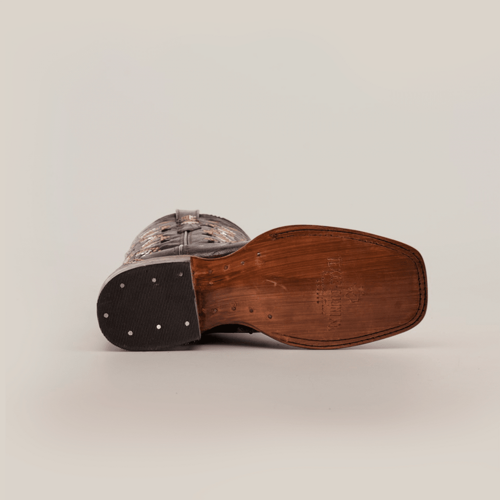 Maya - Budapest Brown Cowgirl Boots - Short Shaft - Square Toe (E788) - Gomez Western Wear