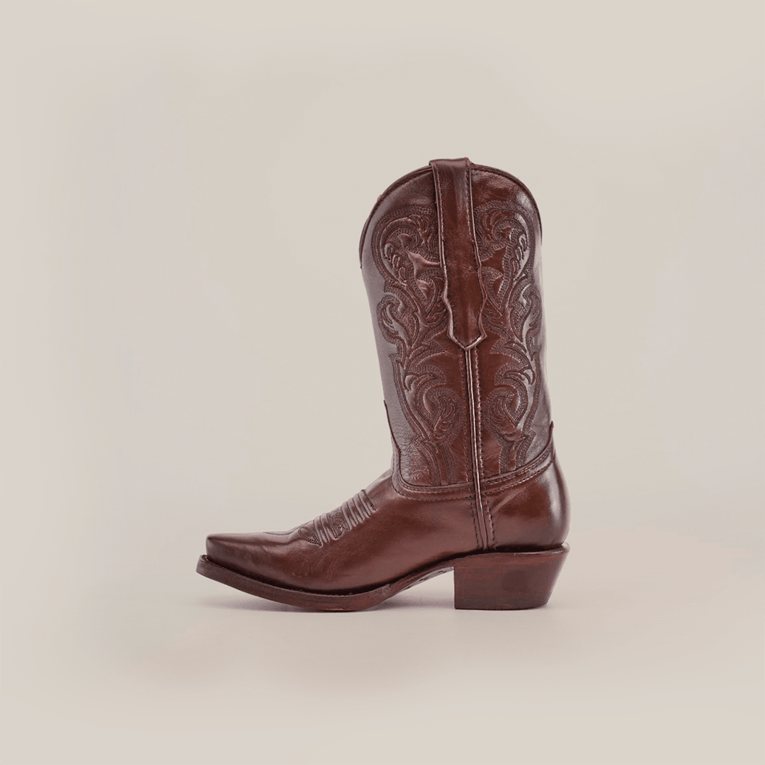 Mestizo Mocha Short Shaft Boots - Snip Toe (E758) - Gomez Western Wear