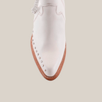Milan Chains Bootie Frost White - J Toe - Gomez Western Wear