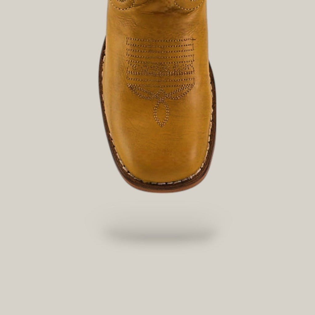 Orion Yellow - Square Toe - Kids Boots - Gomez Western Wear