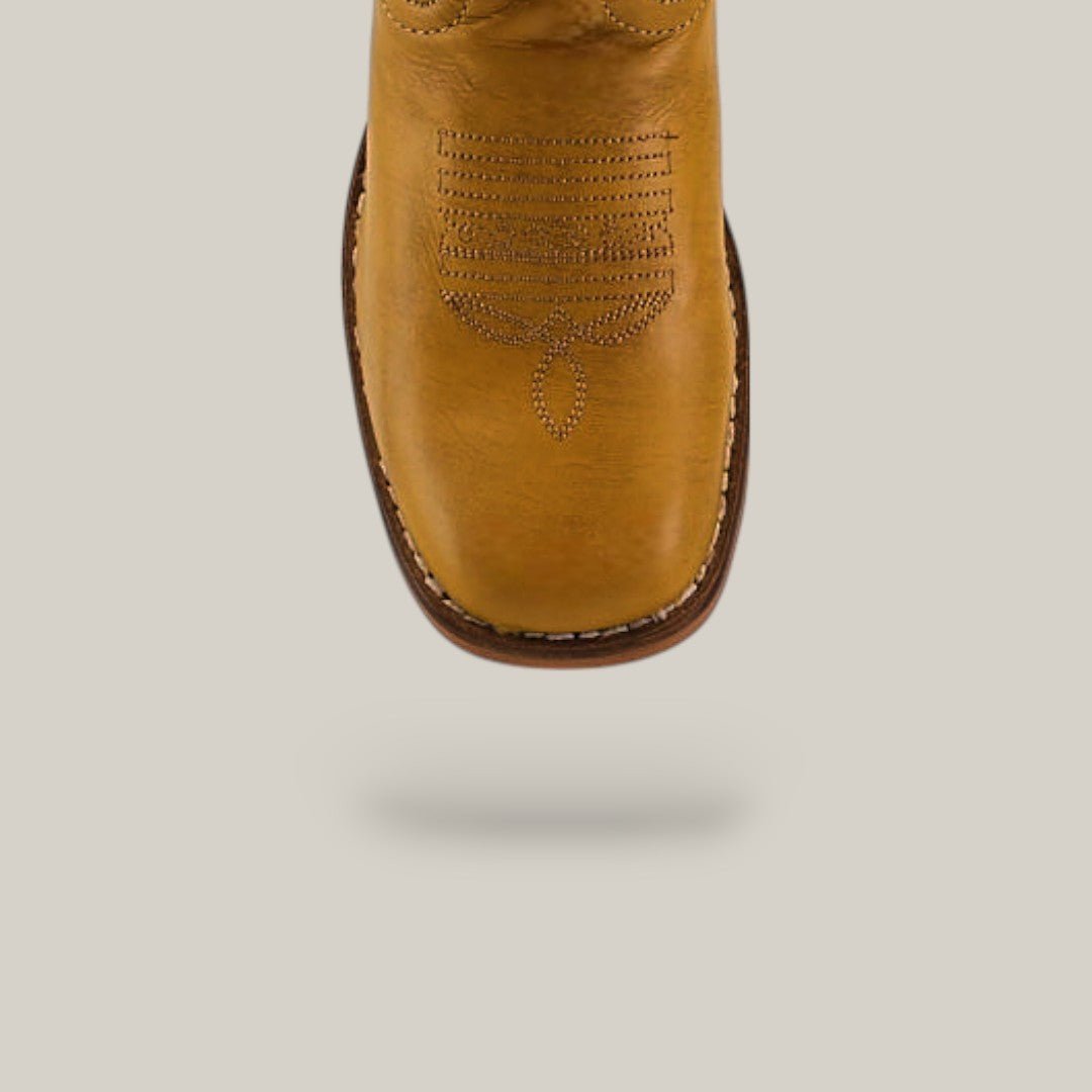 Orion Yellow - Square Toe - Kids Boots - Gomez Western Wear
