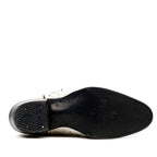 Ostrich Bone Boots - Embossed Leather - Round Toe (E436) - Gomez Western Wear