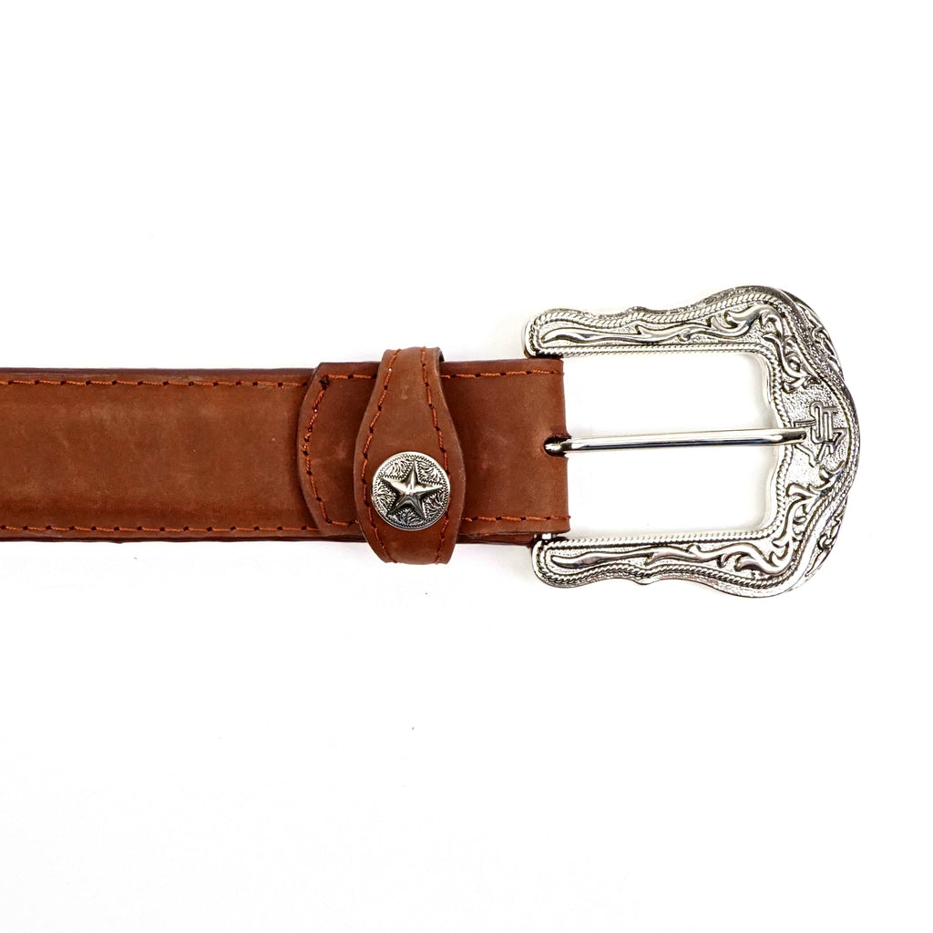 Plain Cowhide Belt - Crazy Shedron (C-1901) - Gomez Western Wear