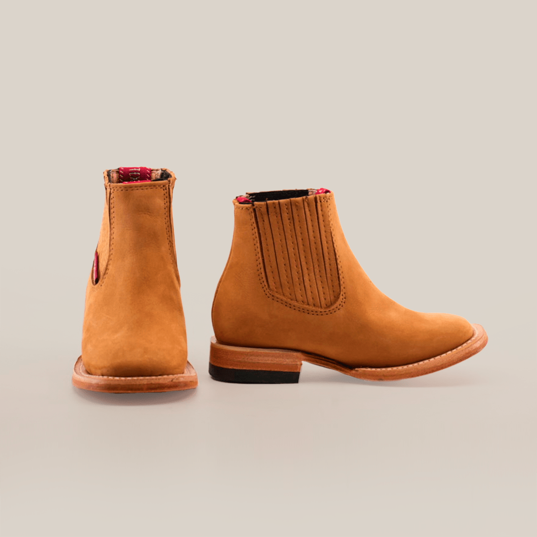 Prime Suede Honey Square Toe - Gomez Western Wear